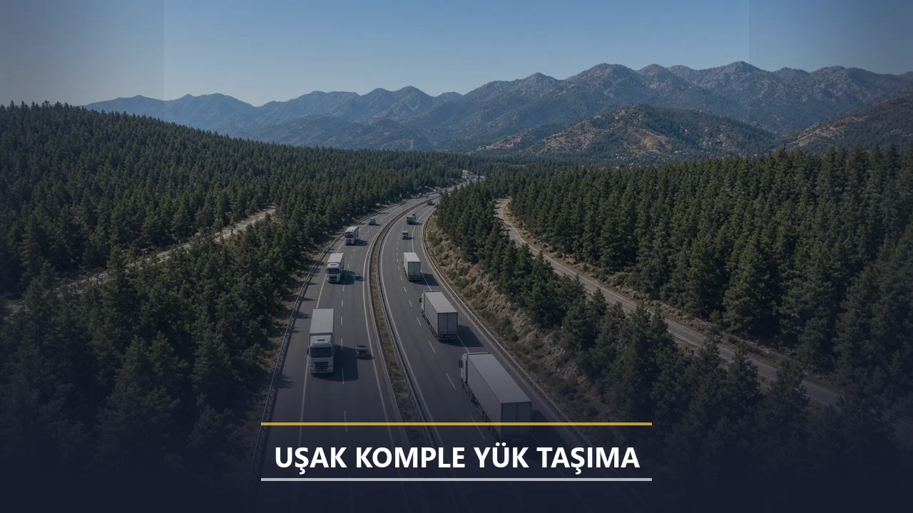 Uşak Lowbed Taşımacılık Planlama